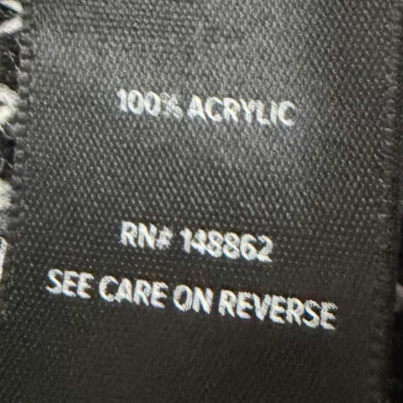 Torrid Mystic Moths 5X Black White Distressed Button Up Cardigan White Accents - Picture 6 of 15